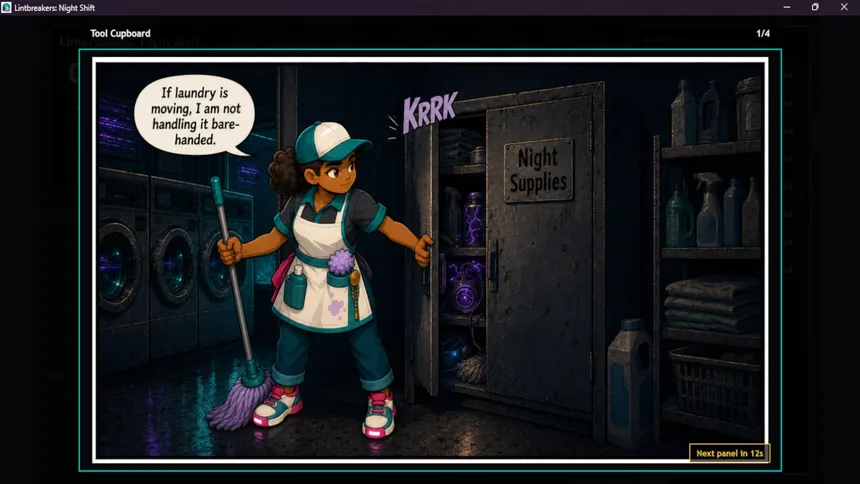 Скриншот 2 к игре Lintbreakers: Night Shift