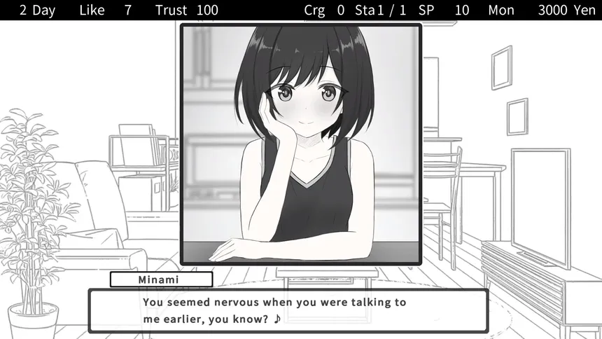 Скриншот 4 к игре Daily Life With My Cute Roommate