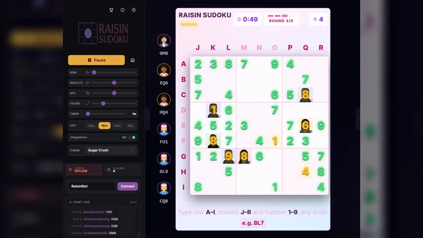 Скриншот 2 к игре Raisin Sudoku