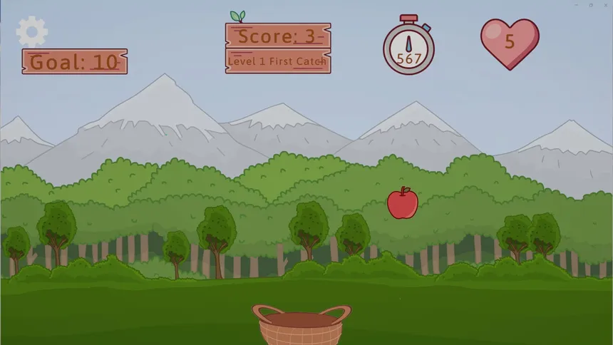 Скриншот 1 к игре Apple Catcher