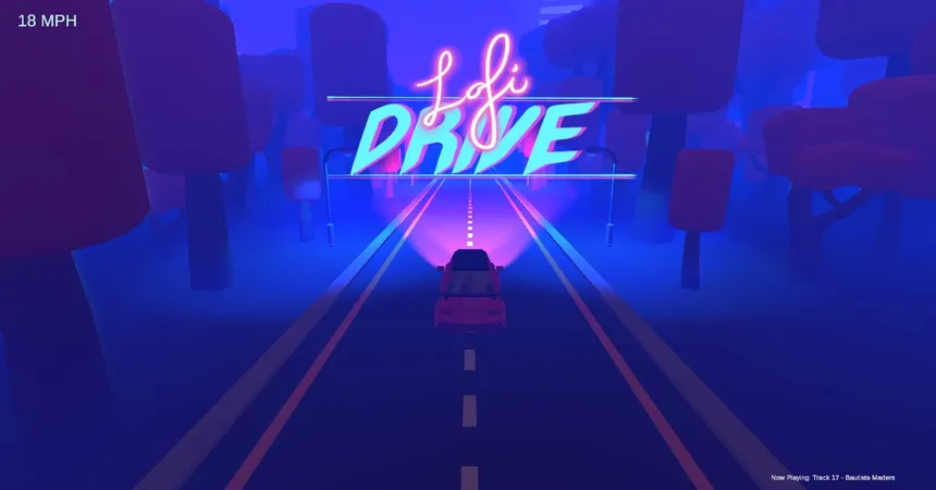 Скриншот 1 к игре Lofi Drive