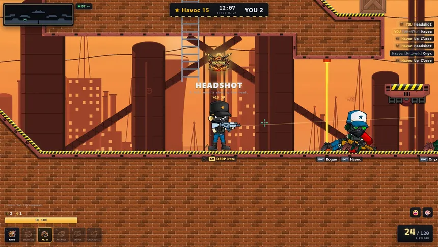 Скриншот 6 к игре STRIKEM