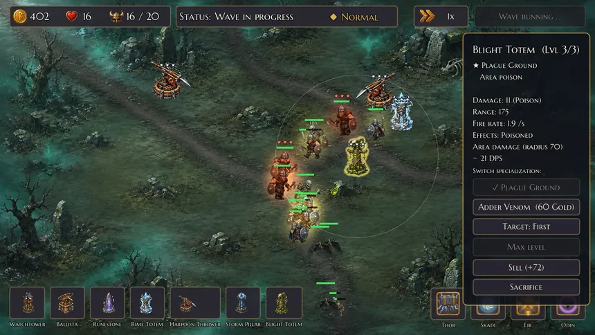 Скриншот 8 к игре Wardspire