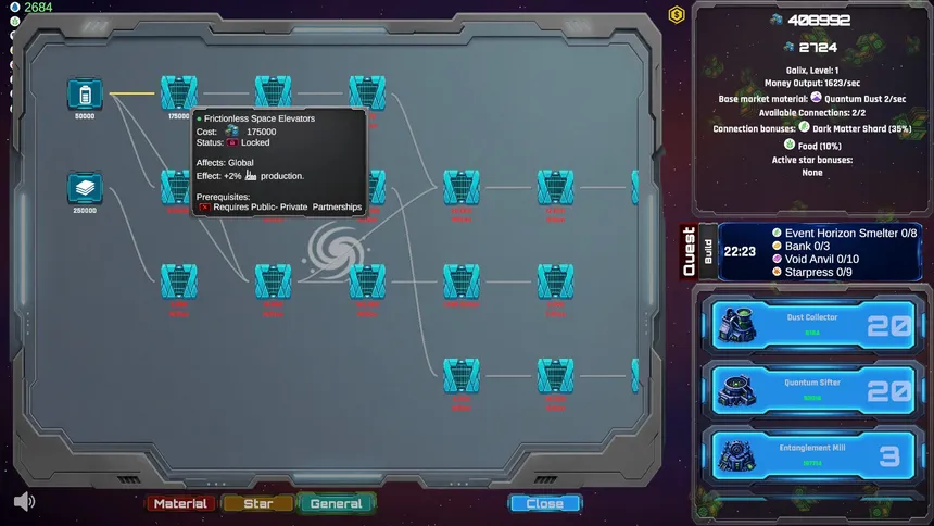 Скриншот 6 к игре Constellation Clicker