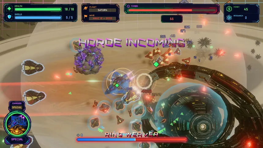 Скриншот 3 к игре Neon Armada - Solar Storm