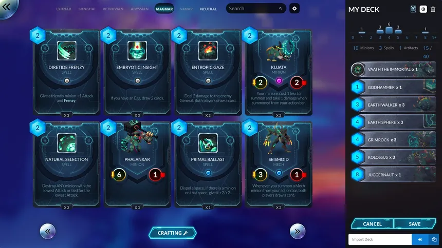 Скриншот 4 к игре Duelyst: Legends