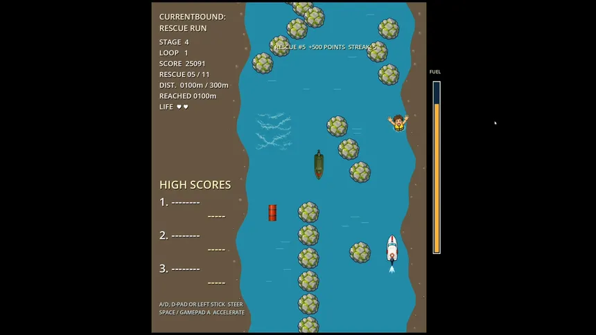 Скриншот 2 к игре CURRENTBOUND:Rescue Run