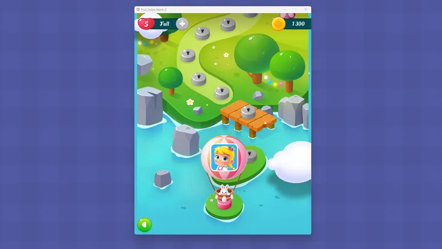 Скриншот 1 к игре Fruit Swipe Match 3