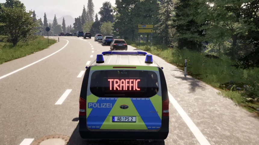 Скриншот 3 к игре Autobahn Police Simulator 4
