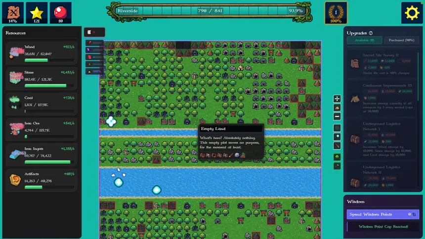 Скриншот 2 к игре Idle Squares