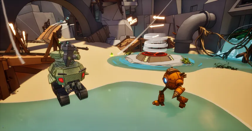 Скриншот 2 к игре Drone Tanks