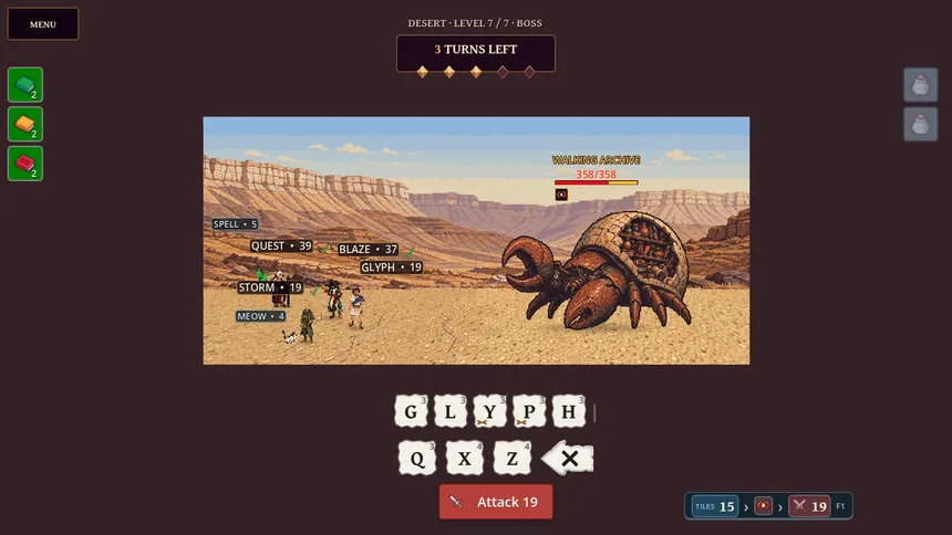 Скриншот 2 к игре Spellk