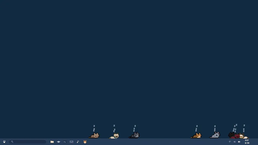 Скриншот 2 к игре Taskbar Cat Club
