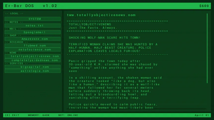 Скриншот 3 к игре The Day I Became a Werewolf
