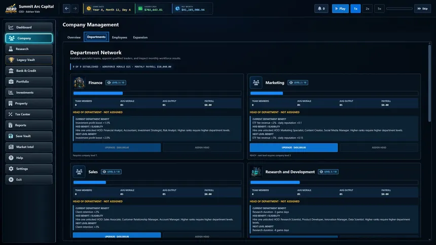 Скриншот 5 к игре Hero Investor: Business Tycoon