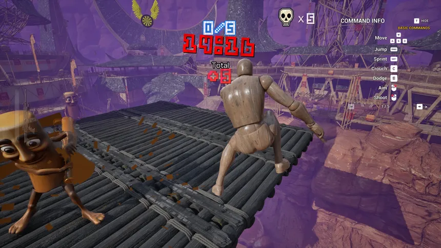 Скриншот 1 к игре Wall Escaper: Stream Sabotage