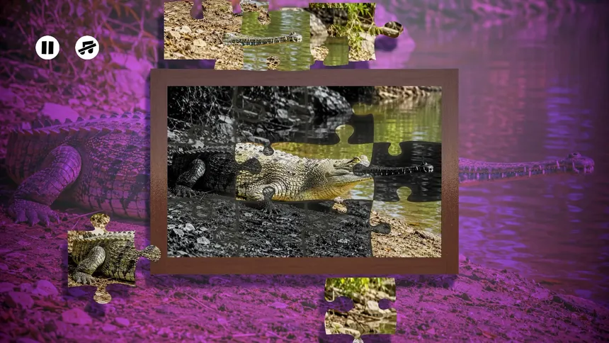Скриншот 2 к игре Puzzles Reptiles