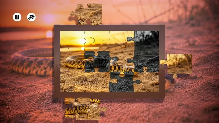Скриншот 3 к игре Puzzles Reptiles