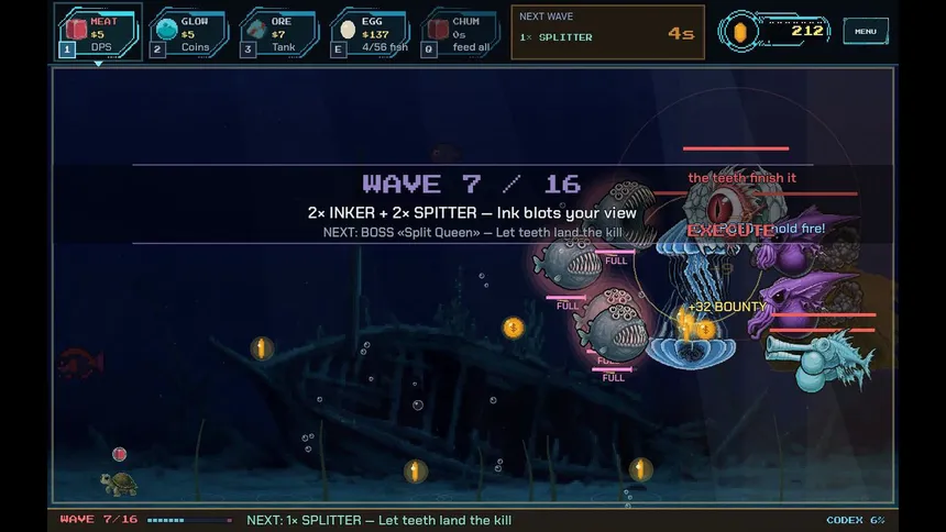 Скриншот 4 к игре MUTARIUM: Mutant Aquarium Defense