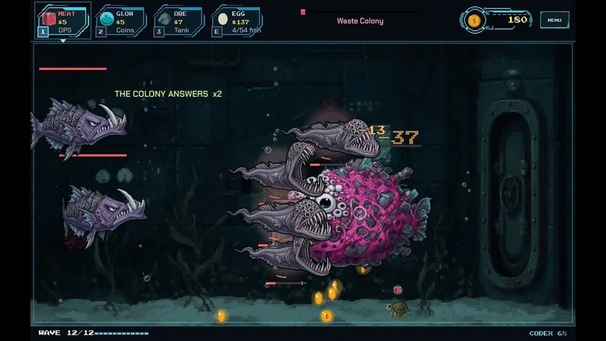 Скриншот 5 к игре MUTARIUM: Mutant Aquarium Defense