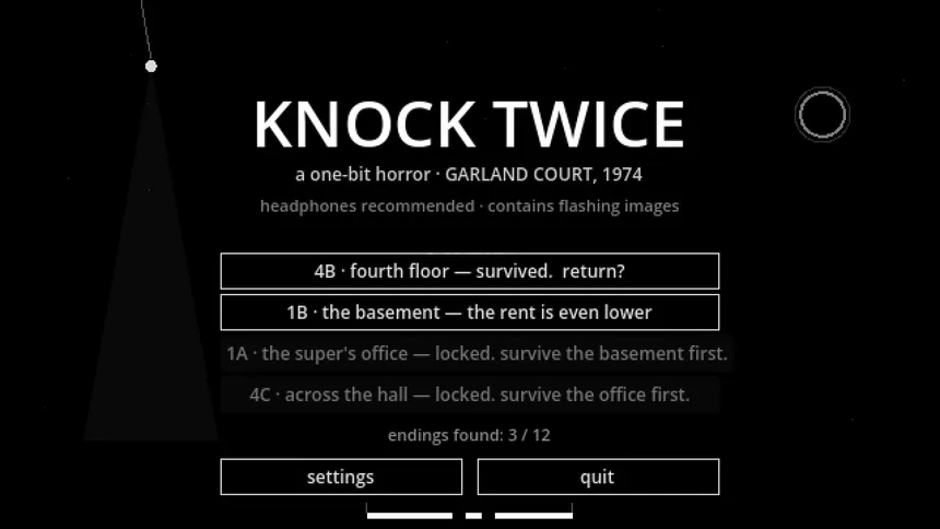 Скриншот 7 к игре Knock Twice
