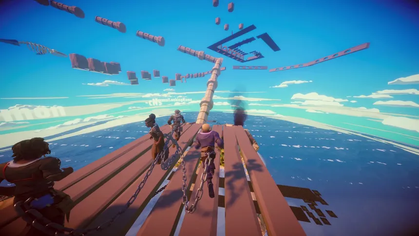 Скриншот 1 к игре Chained Parkour Together