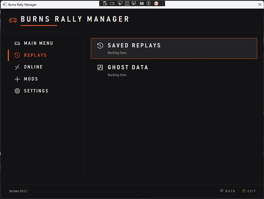 Скриншот 2 к игре Burns Rally Manager