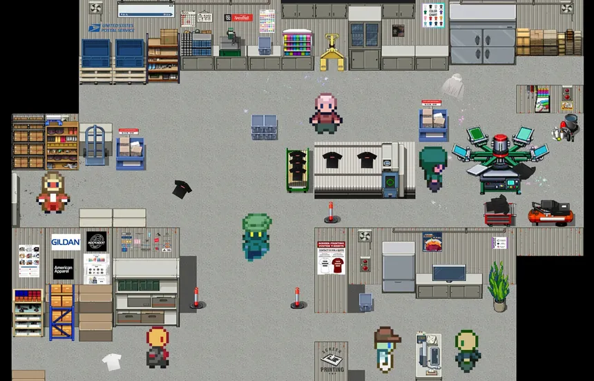 Скриншот 4 к игре Absurd Quest: A Streetwear RPG