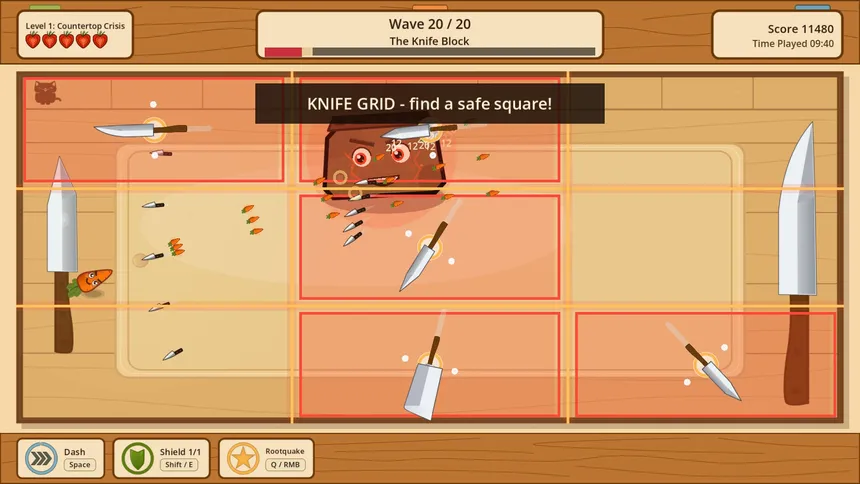 Скриншот 5 к игре Brave Vegetable: Kitchen Escape