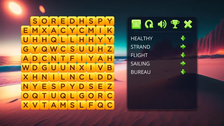 Скриншот 2 к игре Slide Words