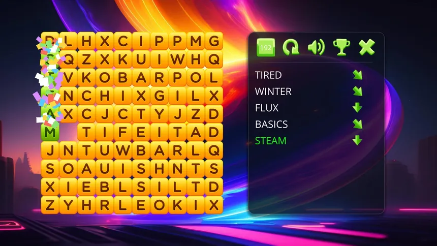Скриншот 3 к игре Slide Words