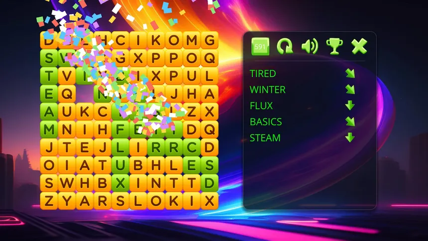 Скриншот 5 к игре Slide Words