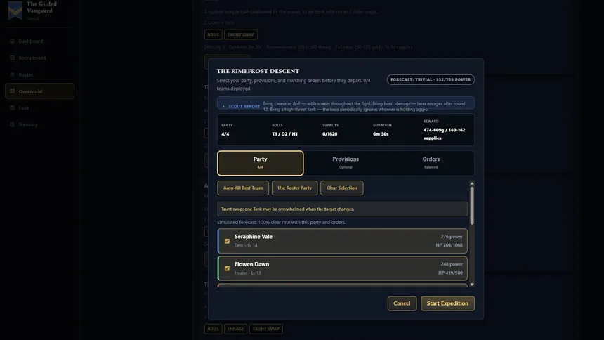 Скриншот 3 к игре Guild Management Simulator