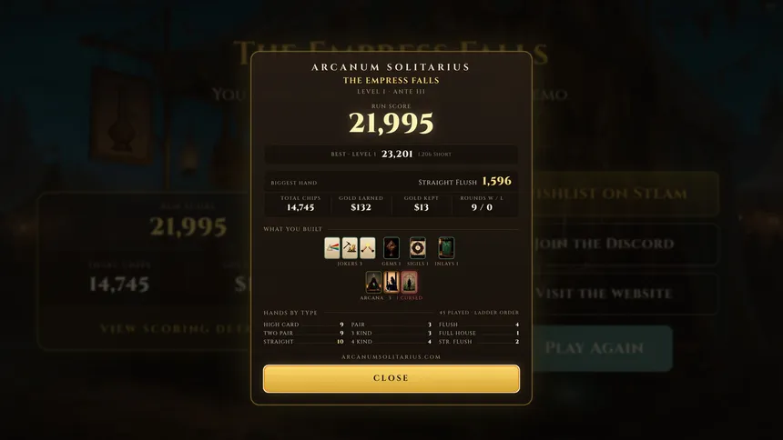 Скриншот 8 к игре Arcanum Solitarius