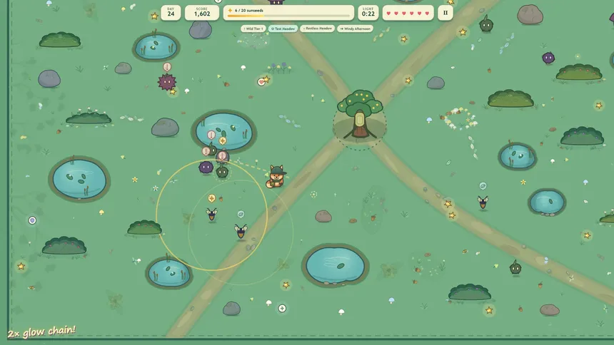Скриншот 3 к игре Mosslight Meadow