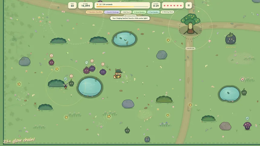Скриншот 4 к игре Mosslight Meadow