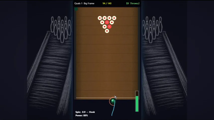 Скриншот 4 к игре Dr. Bowlatzo's Crazy Bowling
