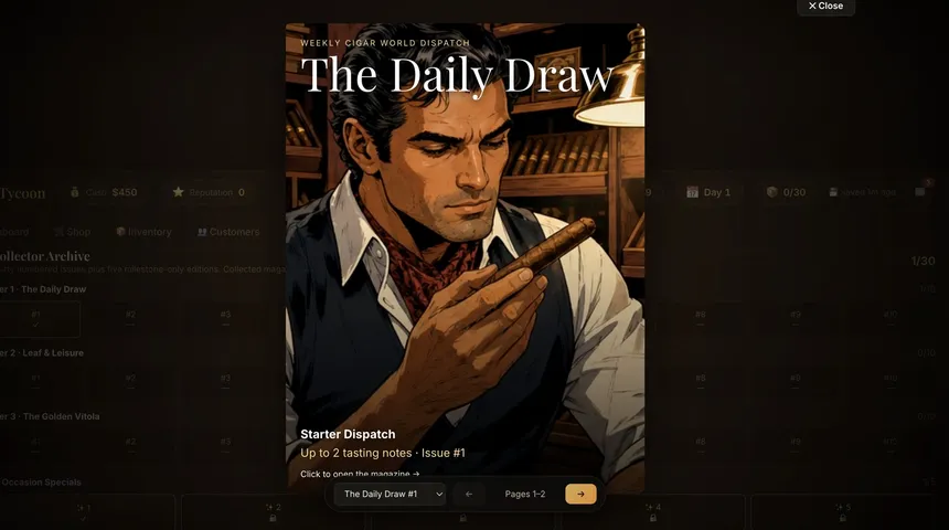 Скриншот 4 к игре Cigar Tycoon