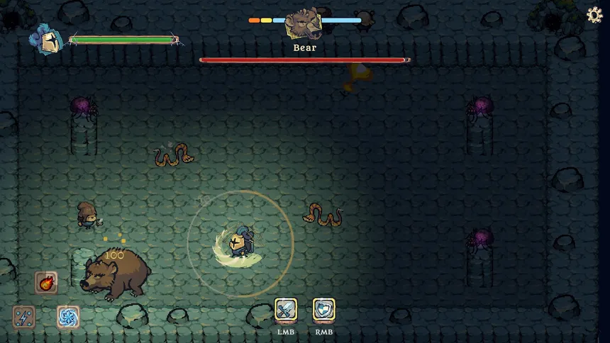 Скриншот 3 к игре Tiny Knight and the Corrupted Crystal