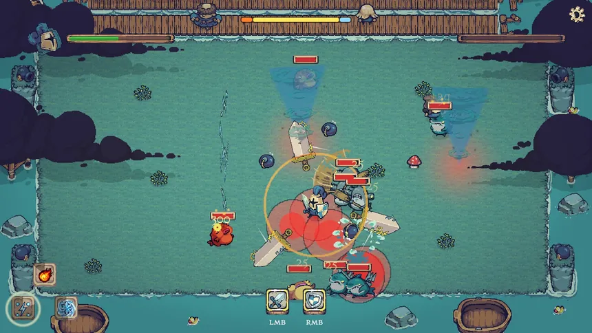 Скриншот 4 к игре Tiny Knight and the Corrupted Crystal