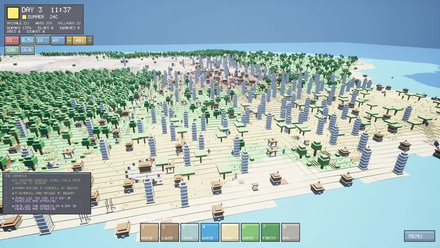 Скриншот 3 к игре VOXEL ISLE SIMULATOR