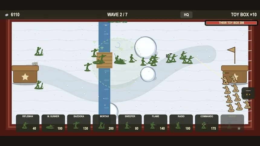 Скриншот 2 к игре Green vs Tan