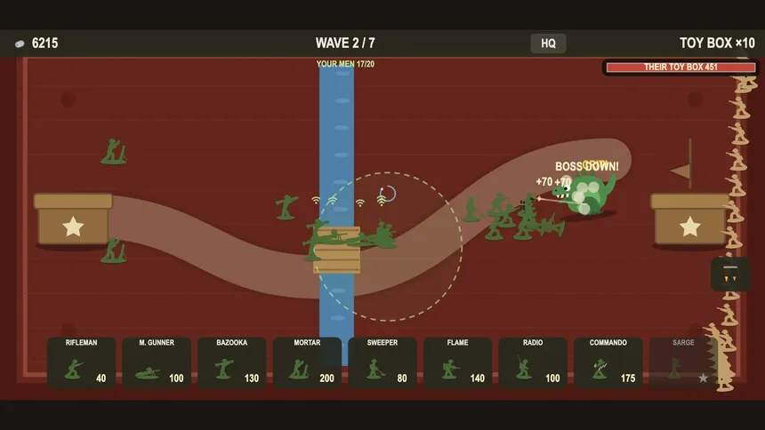 Скриншот 4 к игре Green vs Tan