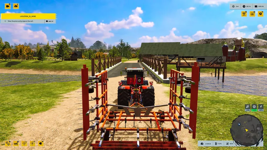Скриншот 2 к игре Farm Simulator 2026