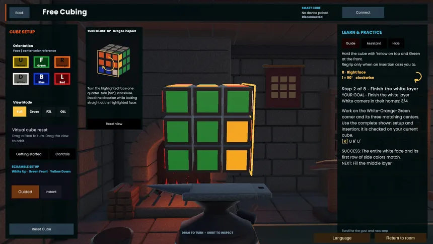 Скриншот 1 к игре Cubing Forge