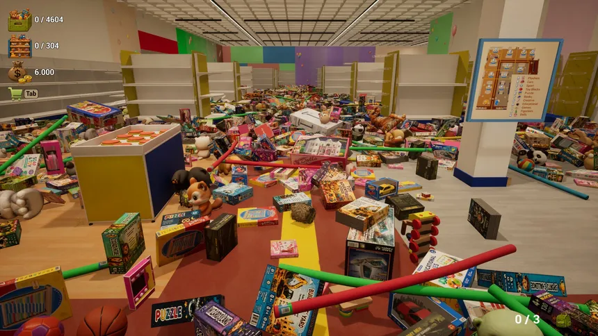 Скриншот 1 к игре Mess in the Toy Shop