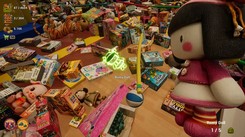 Скриншот 2 к игре Mess in the Toy Shop