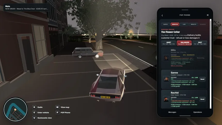 Скриншот 1 к игре Lying Thieves: Amsterdam