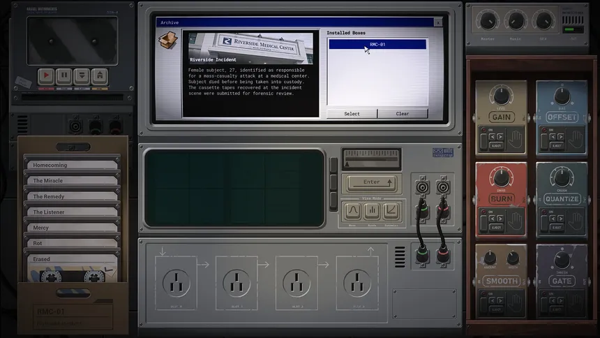 Скриншот 2 к игре The Lacuna Tapes: Analog Signal Archive