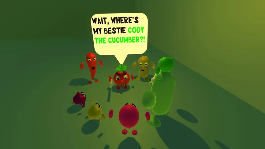 Скриншот 3 к игре Veggies Bloody Rampage